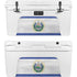 El Salvador Flag Distressed YETI Tundra 65 Hard Cooler Skin